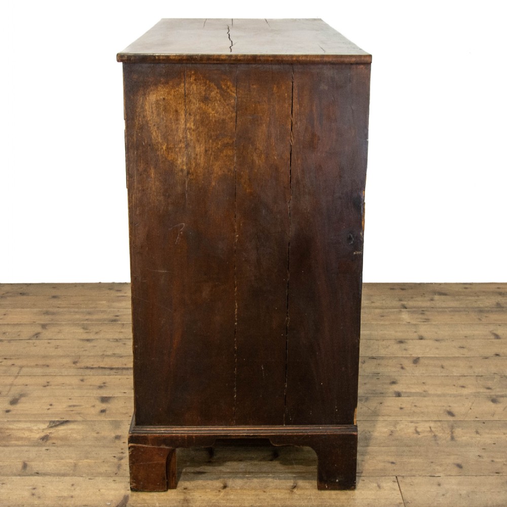 Antique Inlaid Mahogany Secretaire Chest  View XI