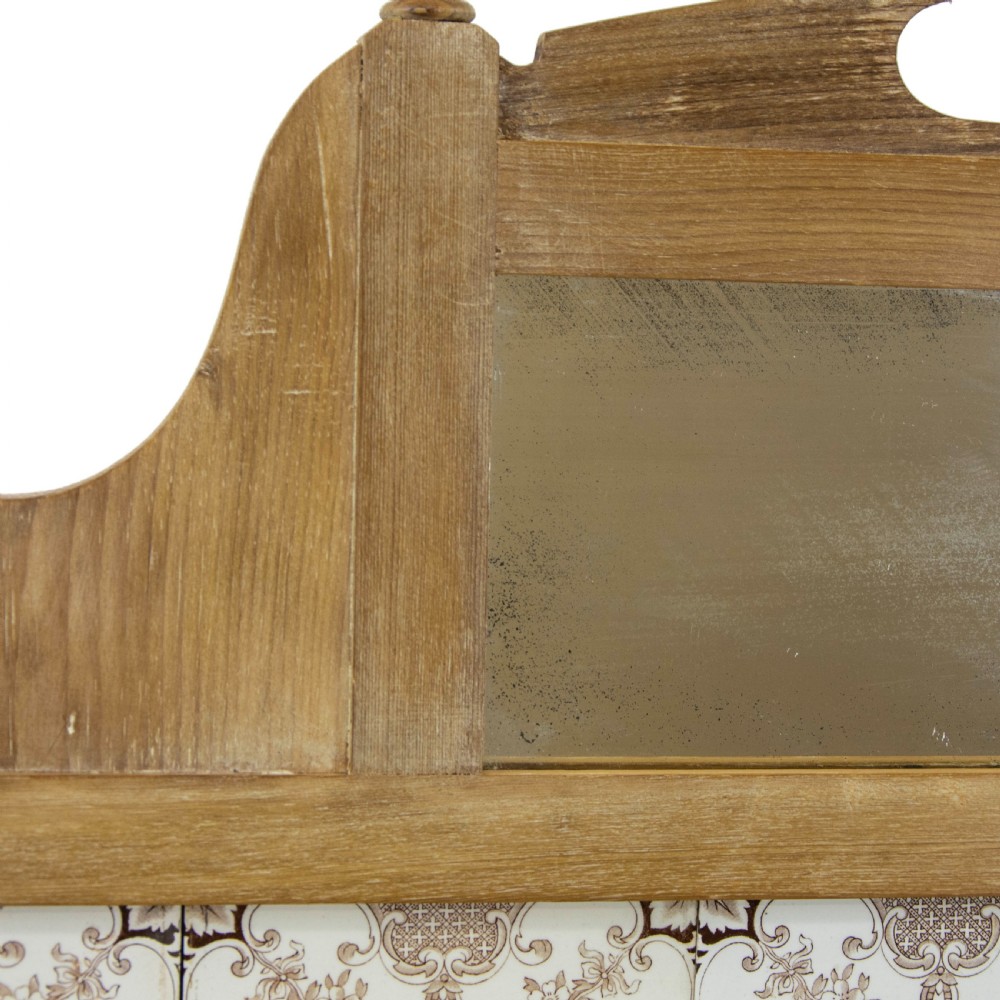 Antique Pine Washstand with Marble Top View V