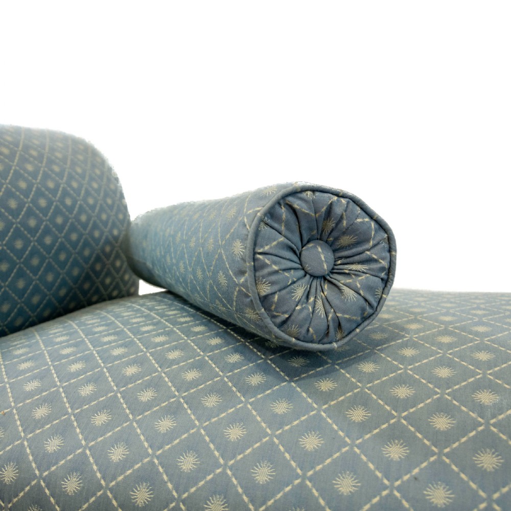 Victorian Antique Upholstered Window Seat View VI