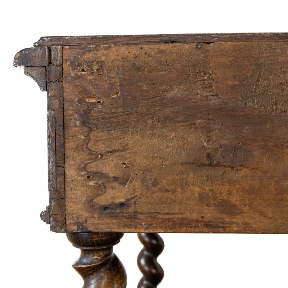 Antique Carved Oak Buffet View XI