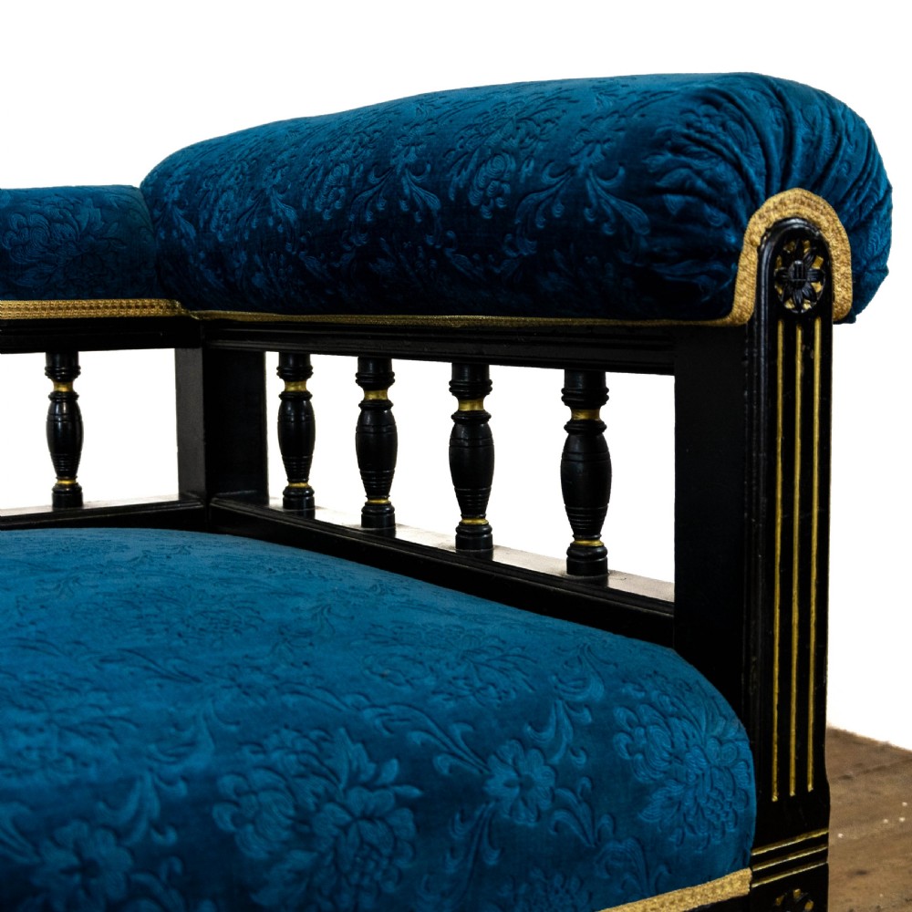 Antique Empire Style Chaise Longue View IV