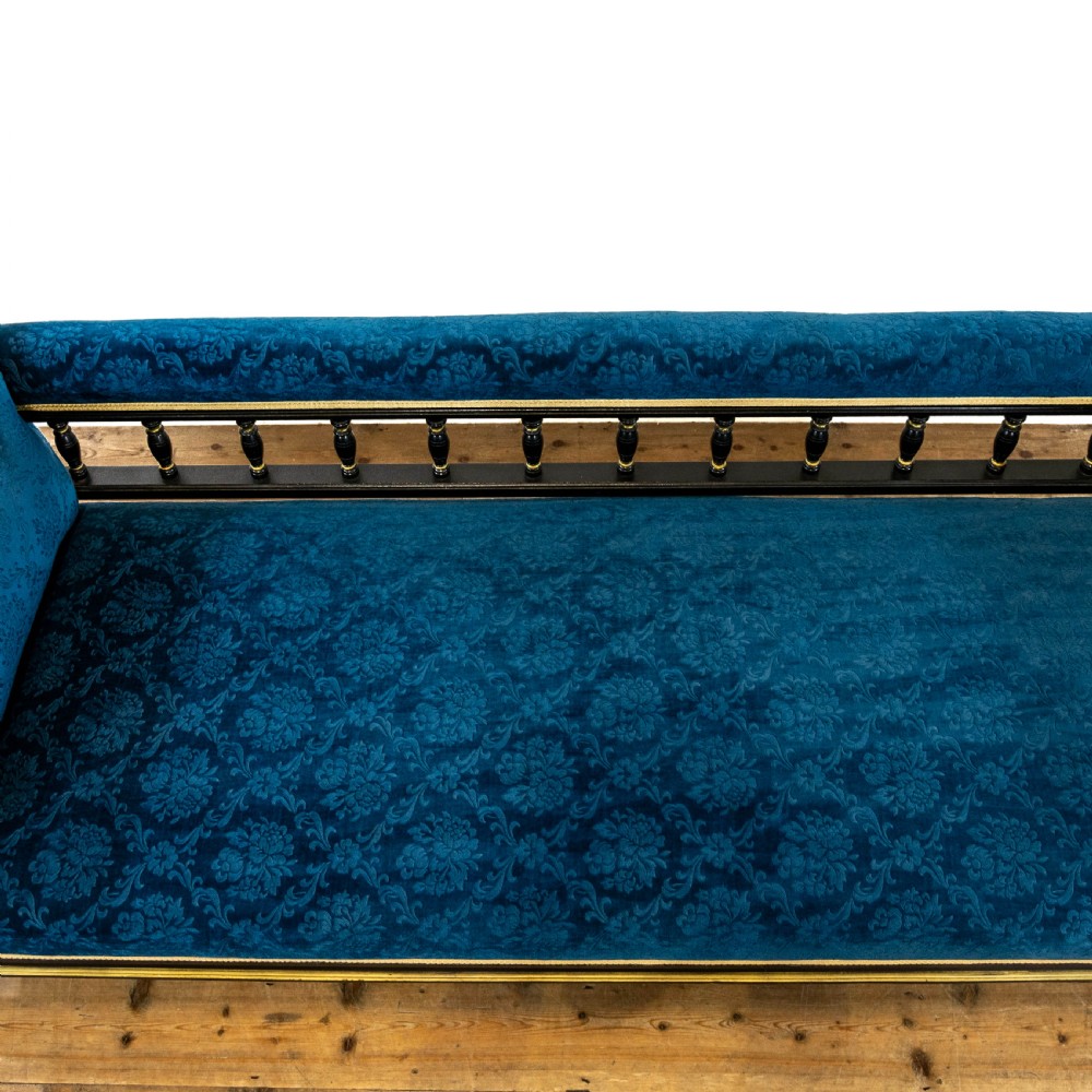 Antique Empire Style Chaise Longue View VI