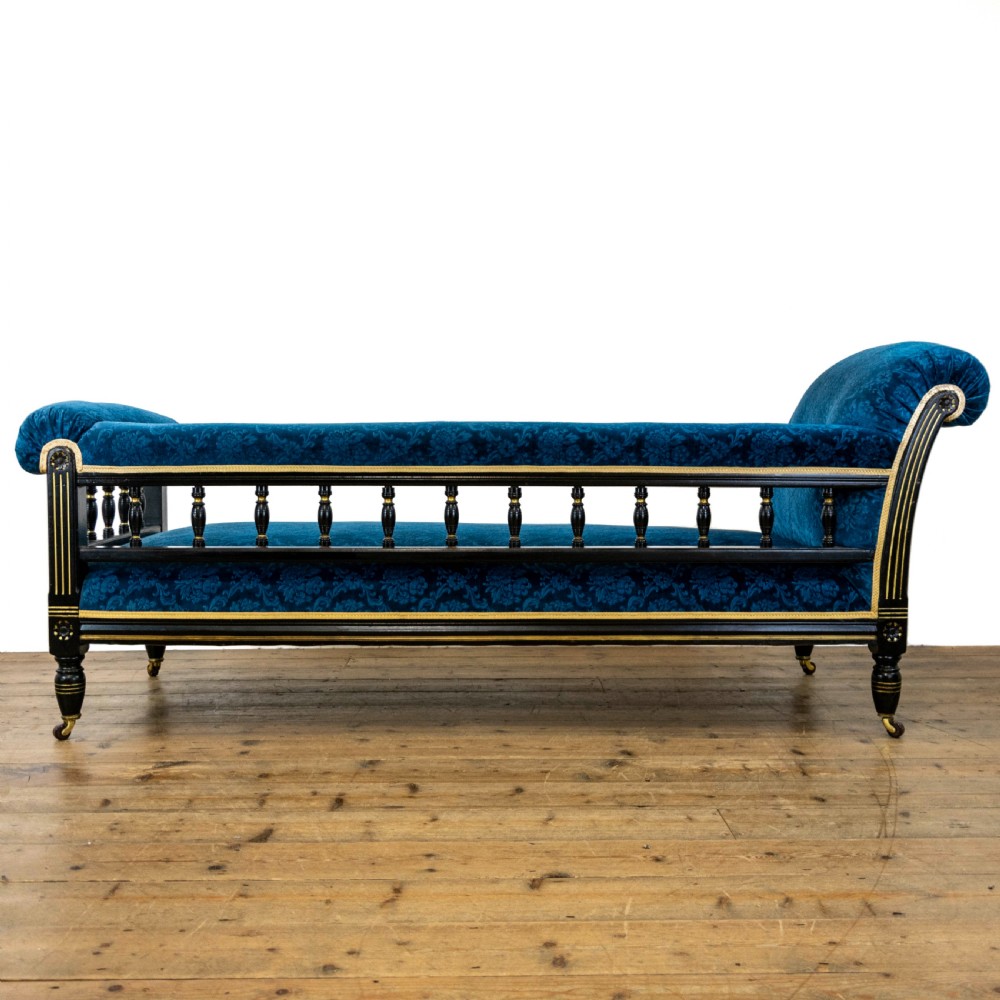 Antique Empire Style Chaise Longue View VIII