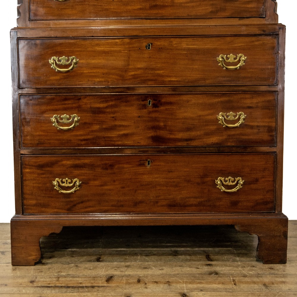 Antique Mahogany Chest on Chest  View II