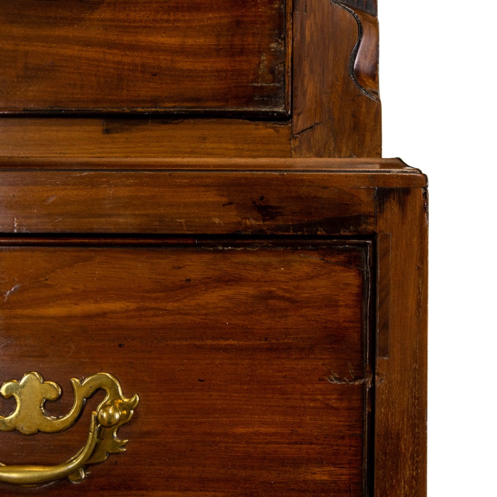 Antique Mahogany Chest on Chest  View XII