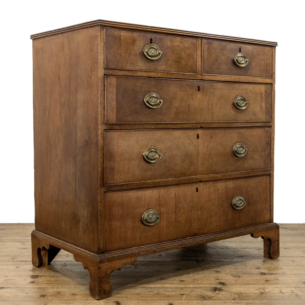 Victorian Antique Mahogany Chest of Drawers View IV
