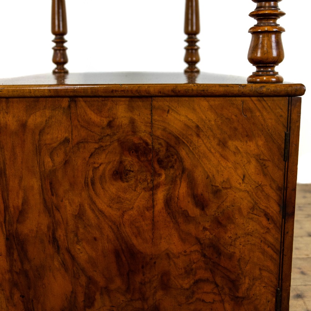 Antique Mahogany Buffet with Cupboard Base View VIII