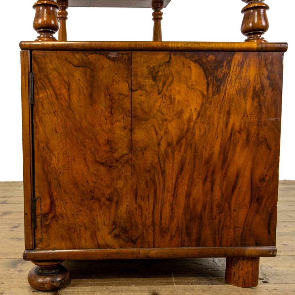 Antique Mahogany Buffet with Cupboard Base View XI