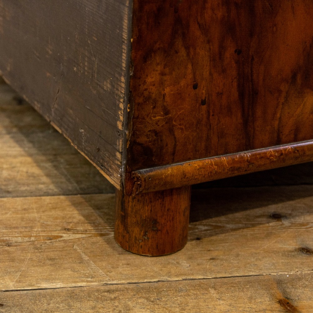 Antique Mahogany Buffet with Cupboard Base View XIII