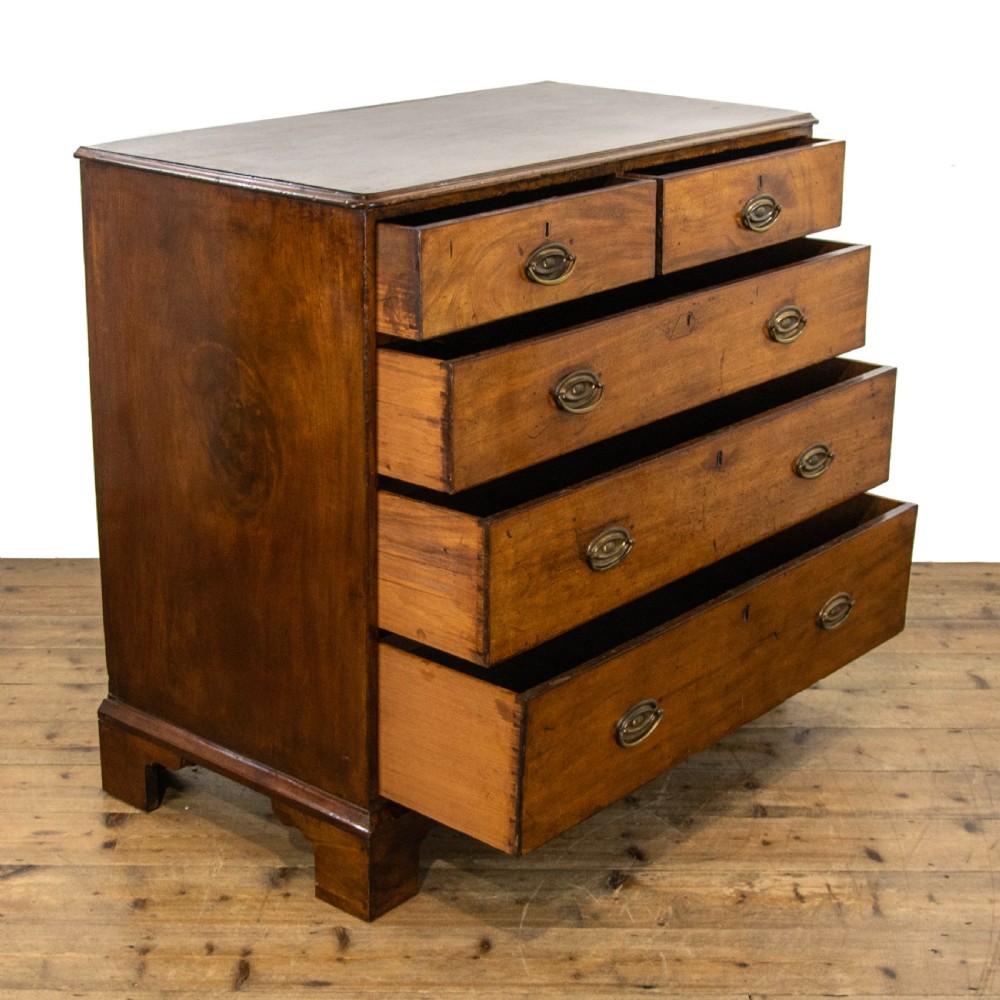 Georgian Antique Mahogany Chest of Drawers View V