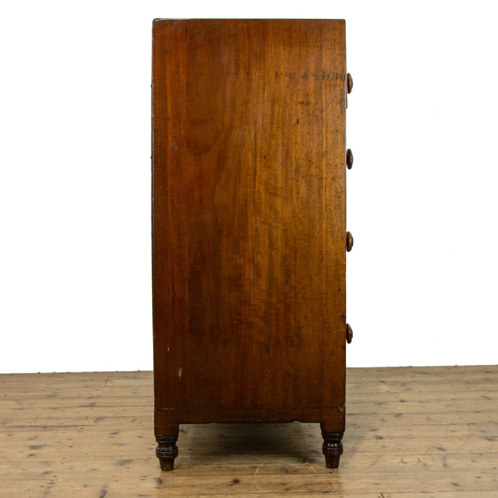 Victorian Antique Mahogany Chest of Drawers View IV