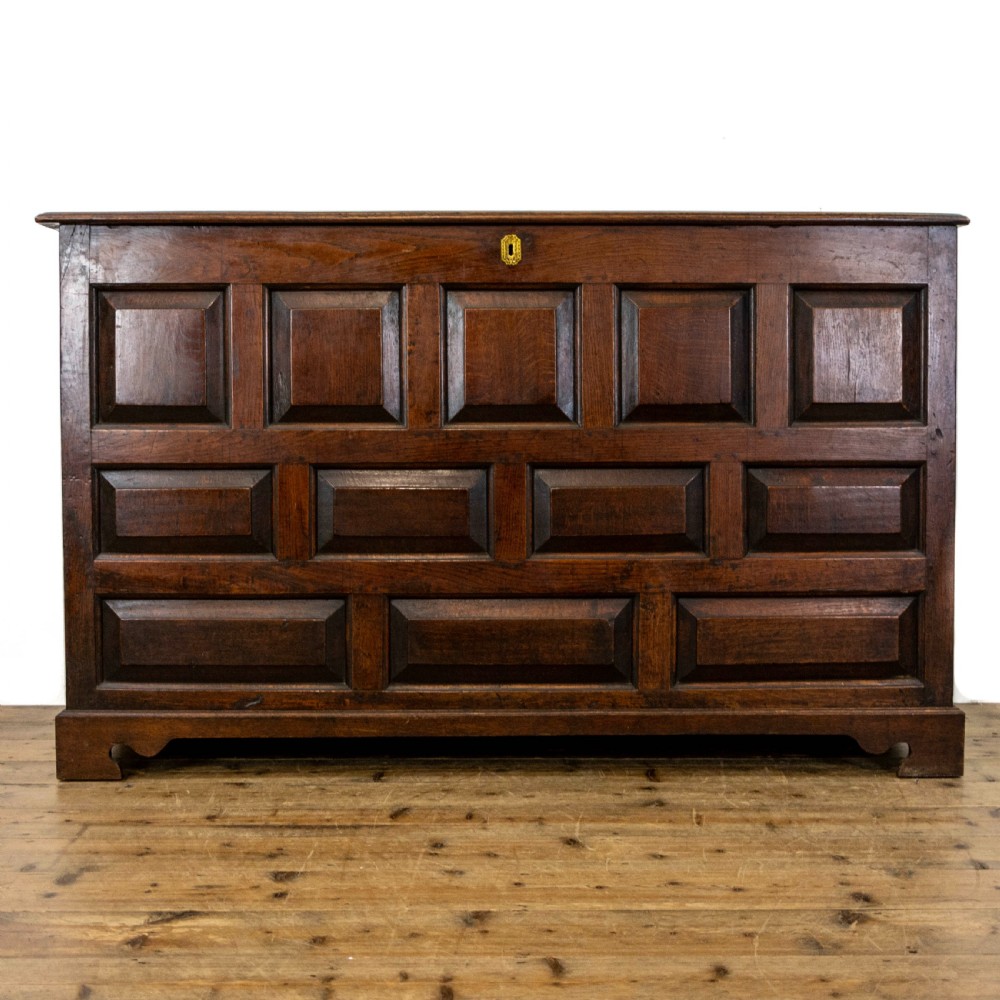 18th Century Antique Welsh Oak Coffer