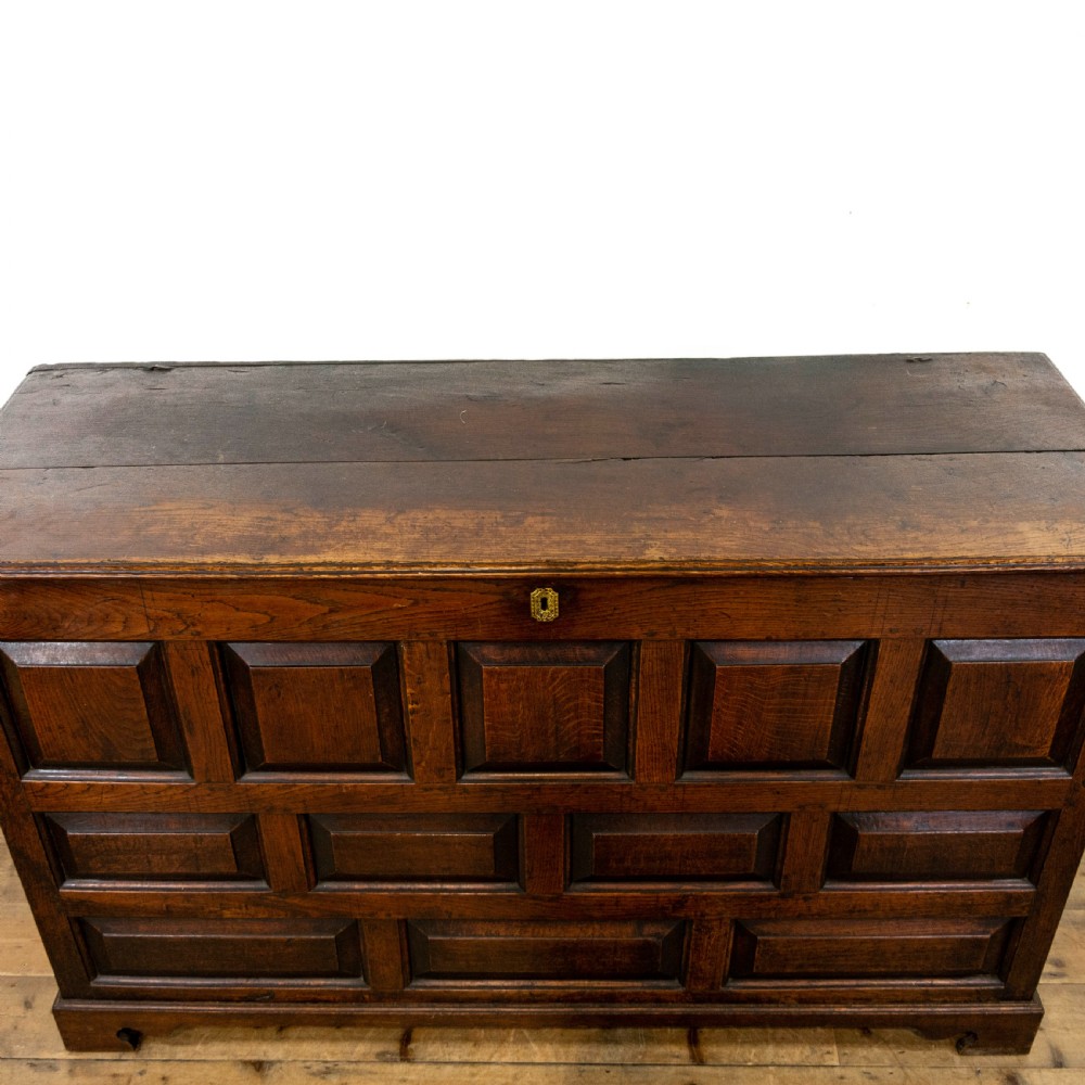 18th Century Antique Welsh Oak Coffer View II