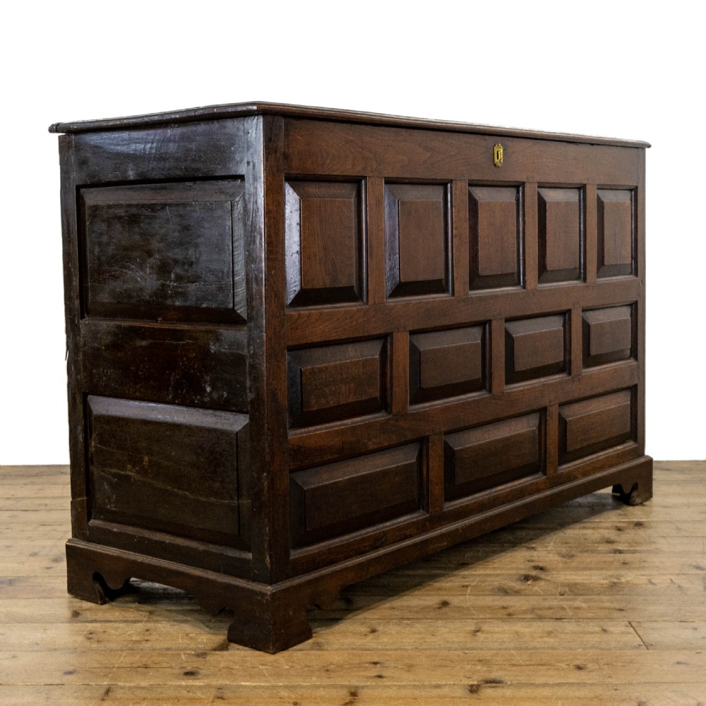 18th Century Antique Welsh Oak Coffer View III