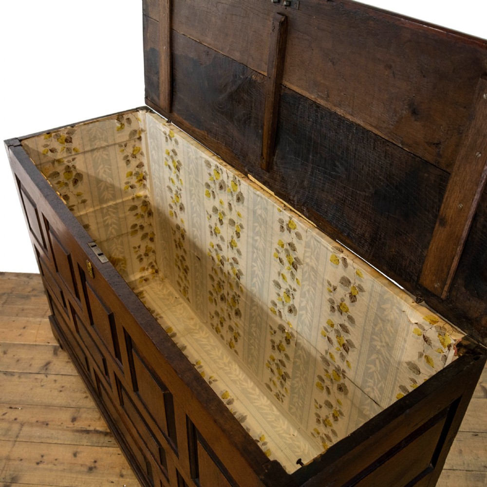 18th Century Antique Welsh Oak Coffer View IX