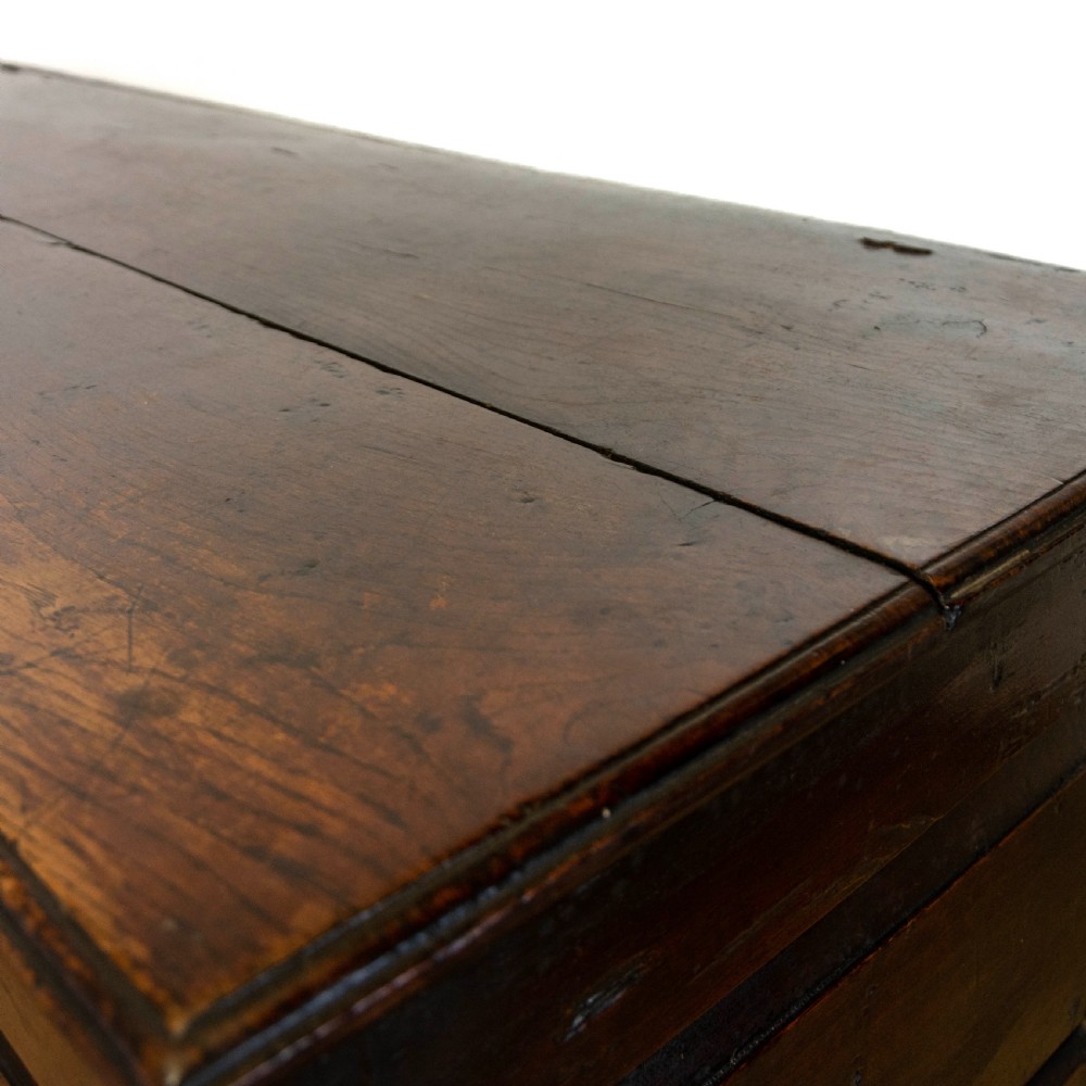 18th Century Antique Welsh Oak Coffer View X
