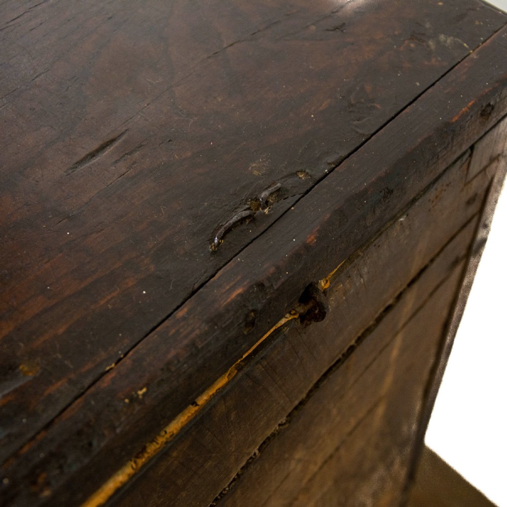 18th Century Antique Welsh Oak Coffer View XI