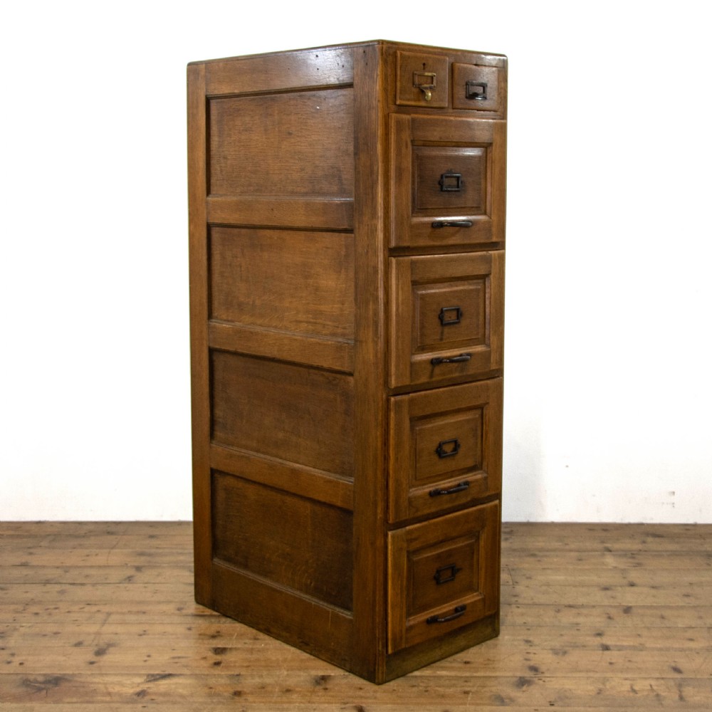 Antique Oak Filing Cabinet
