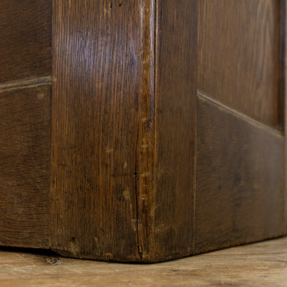 Antique Oak Filing Cabinet View XI