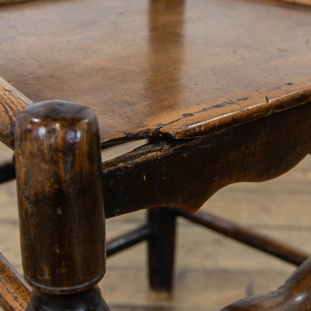 Set of Six Matched Ladder Back Kitchen Chairs View VIII