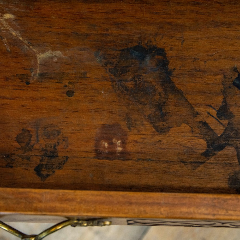 Edwardian Antique Mahogany Envelope Card Table View XI