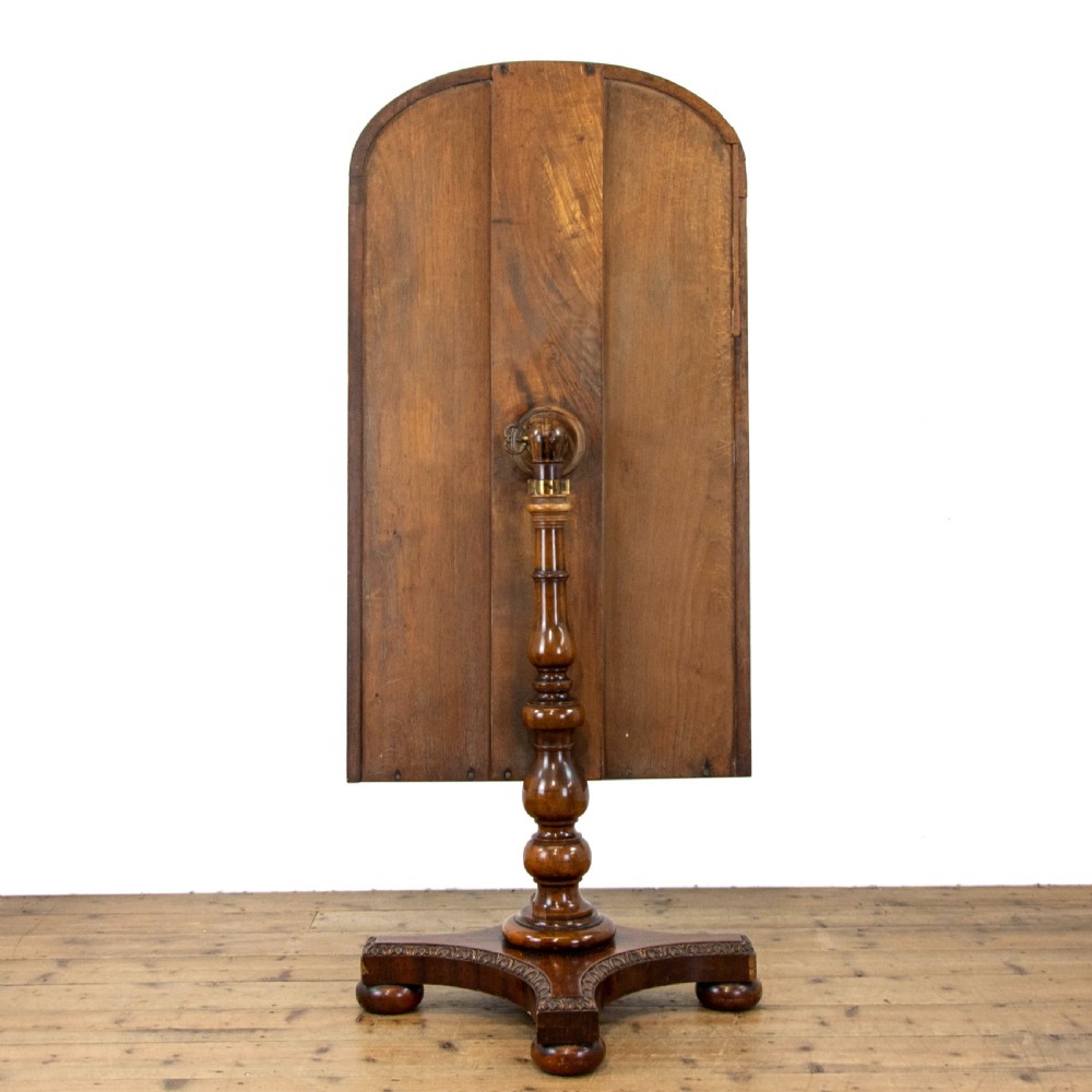 Edwardian Antique Mahogany Cheval Mirror View VI