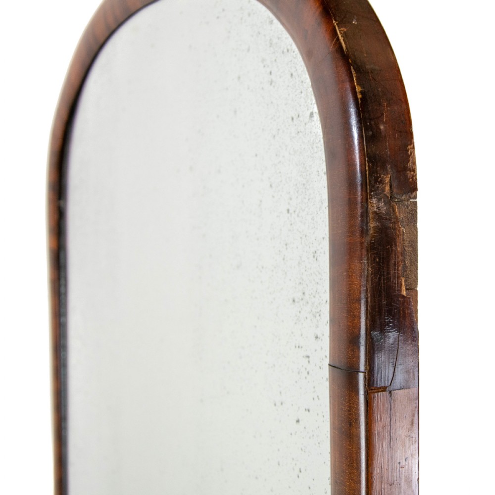 Edwardian Antique Mahogany Cheval Mirror View VII