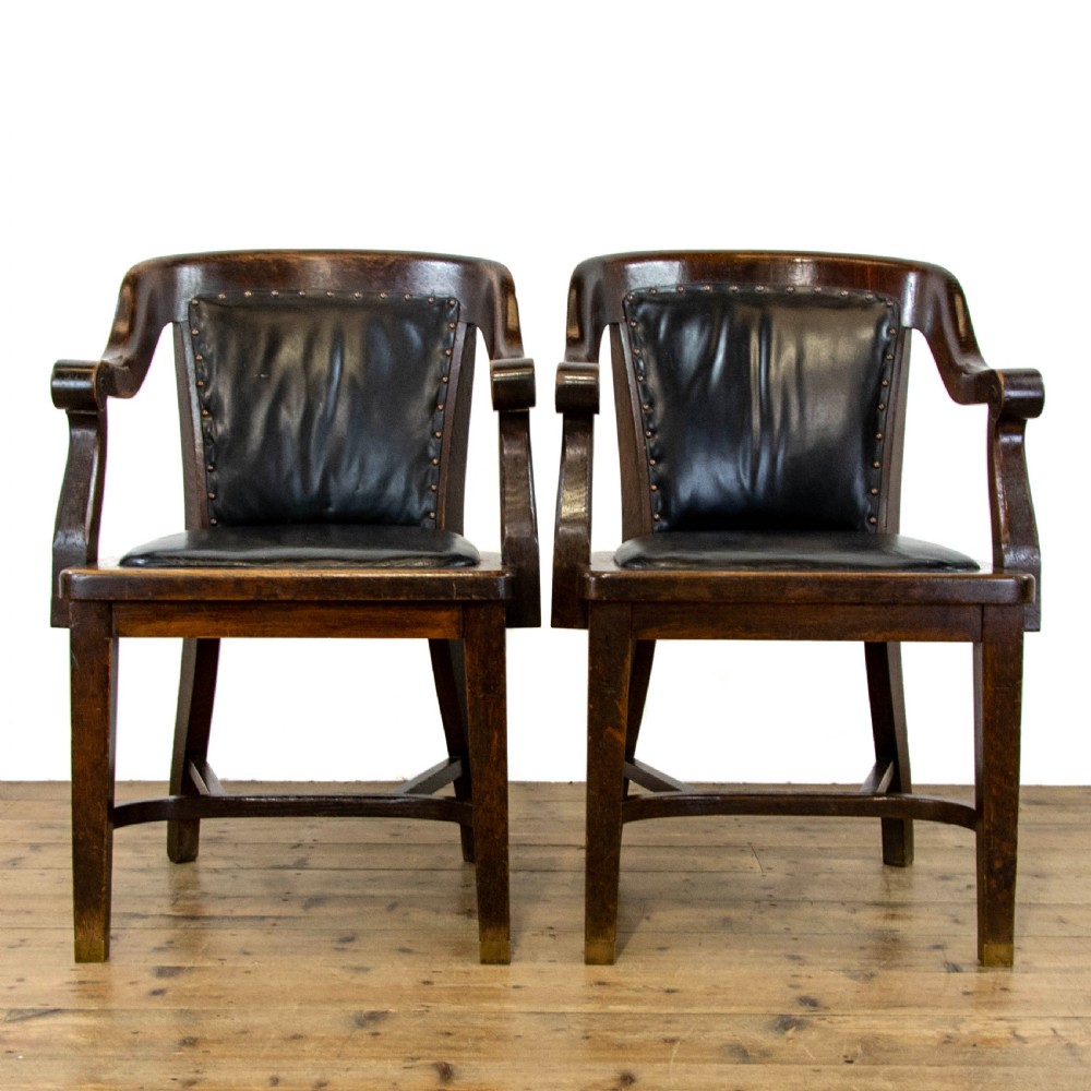  Pair of Gentleman's Tub Style Chairs View II
