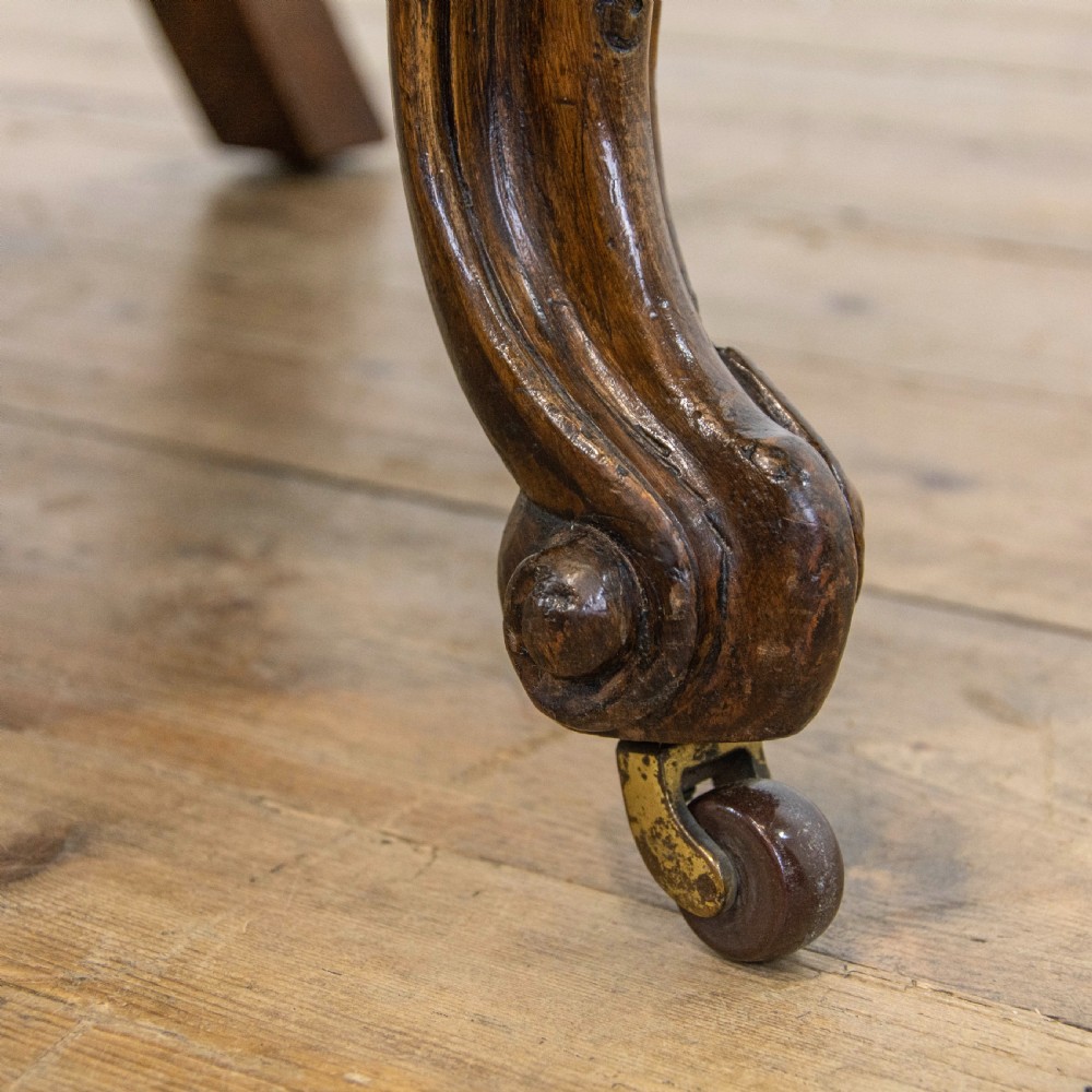 Victorian Antique Mahogany Easy Chair View VIII