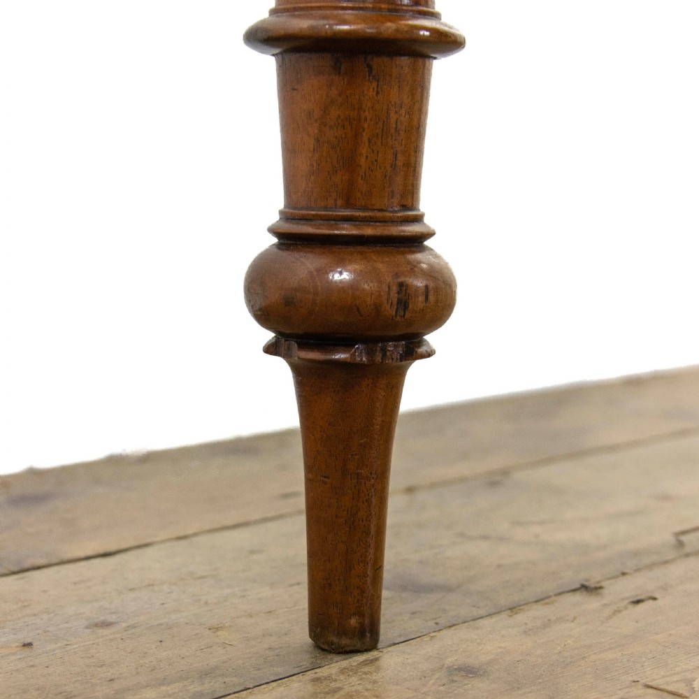 Antique Mahogany Kneehole Writing Table View XIII