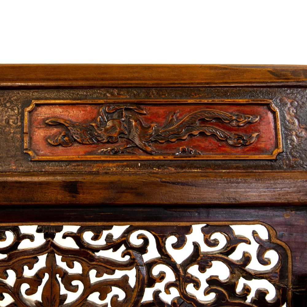 Unusual Chinese Hall Bench View VI