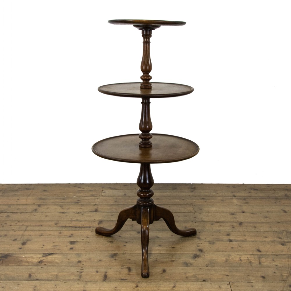 Antique Mahogany Dumb Waiter