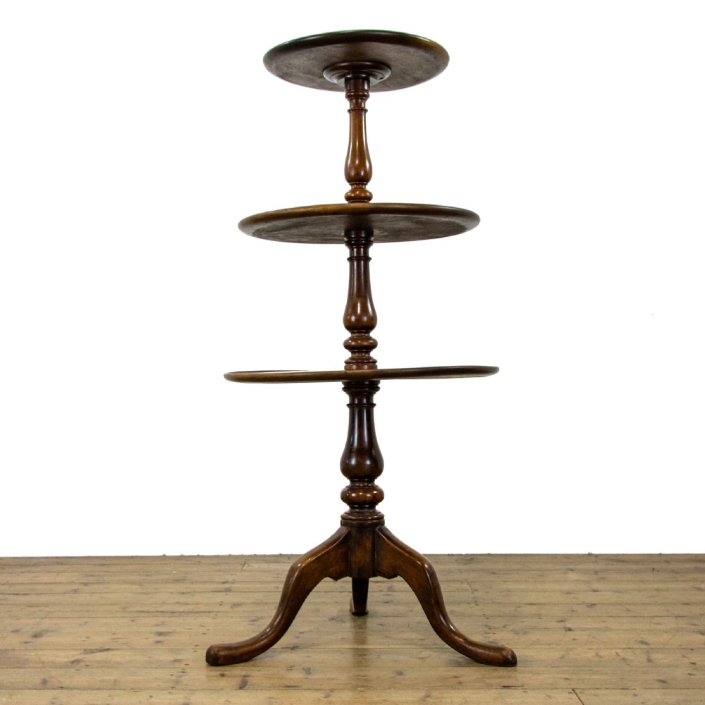 Antique Mahogany Dumb Waiter View III