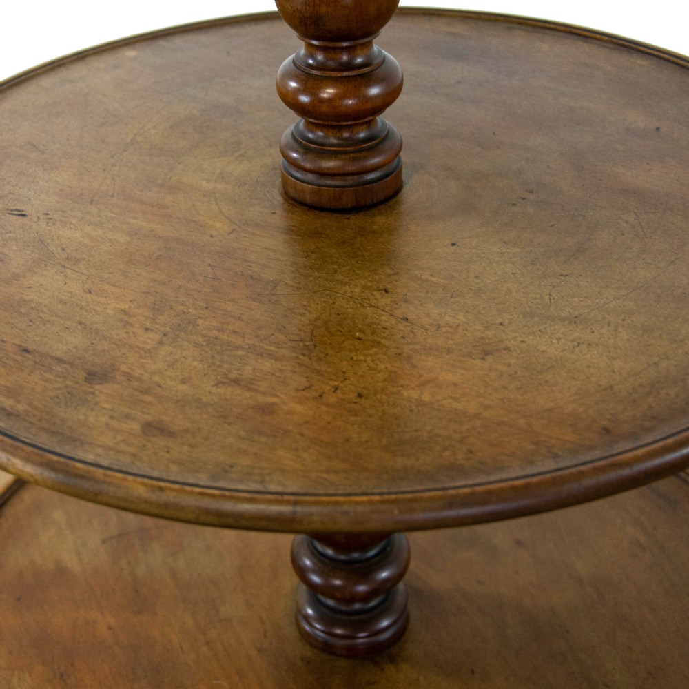 Antique Mahogany Dumb Waiter View IV