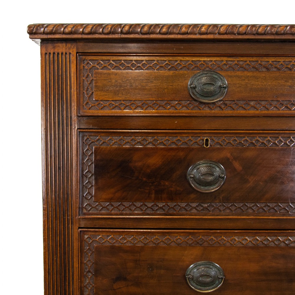 Large Antique Mahogany Chest of Drawers View III