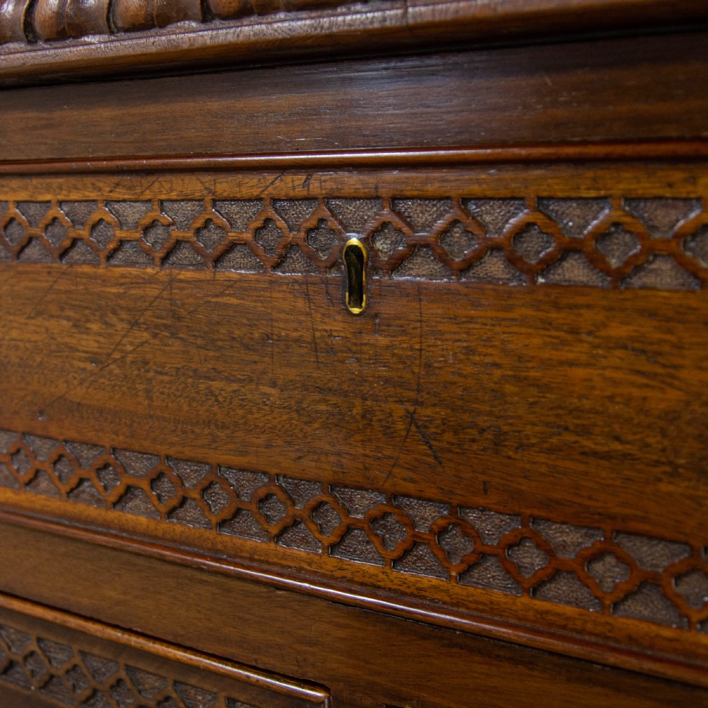 Large Antique Mahogany Chest of Drawers View XI