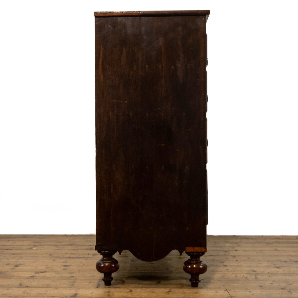 Large Antique Oak Chest of Drawers View IV
