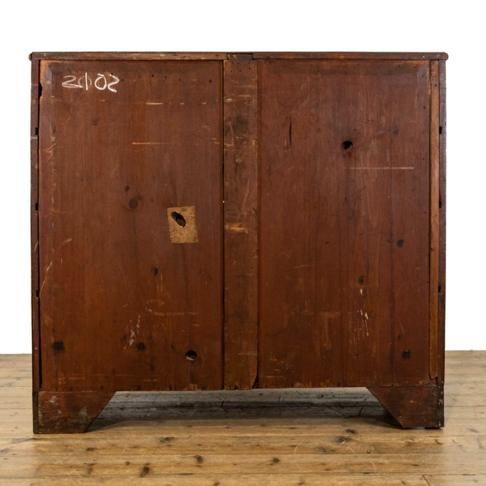 Georgian Mahogany Bow Front Chest of Drawers View VII