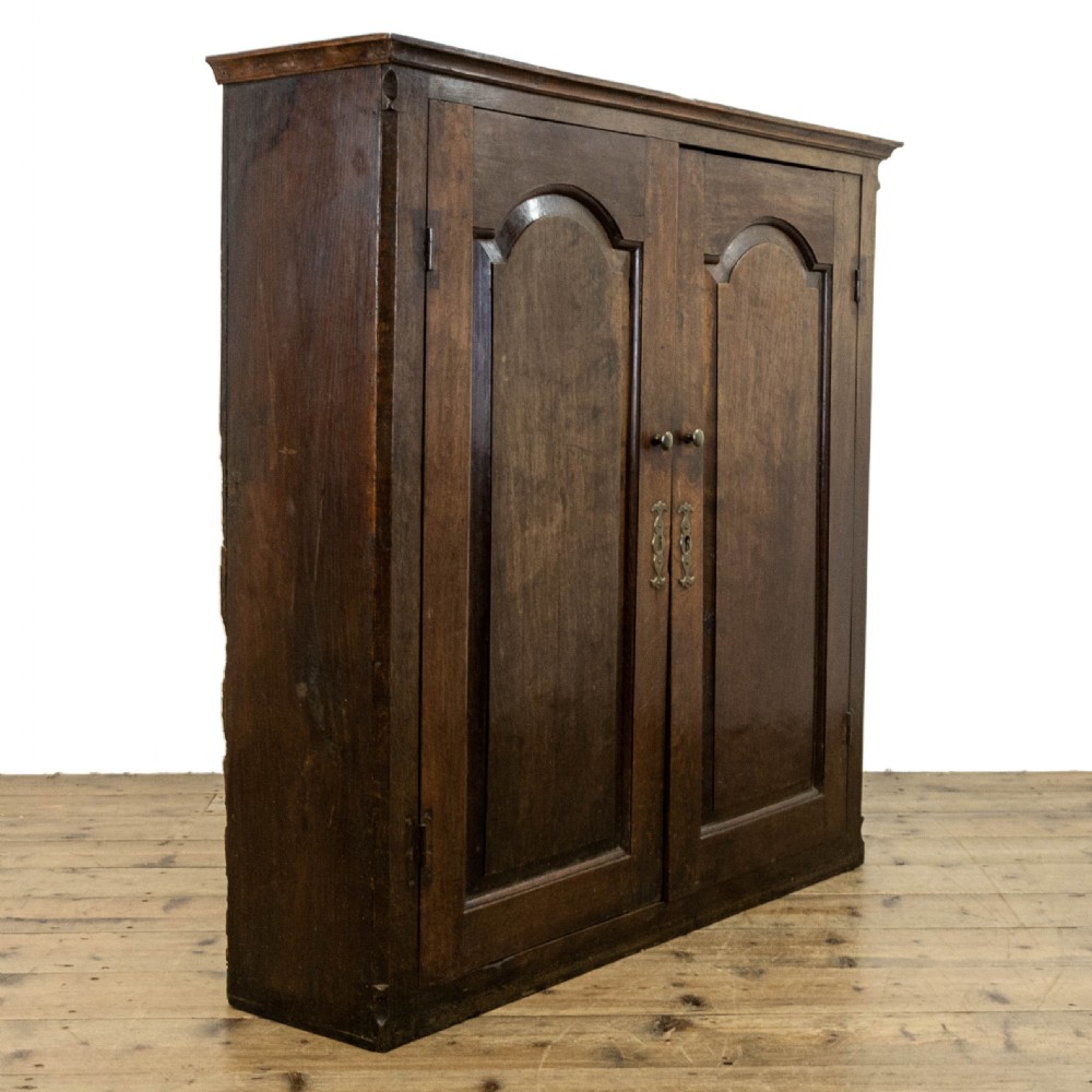 18th Century Antique Oak Cupboard View II
