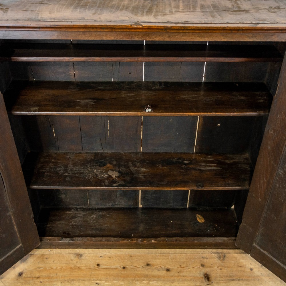 18th Century Antique Oak Cupboard View VIII