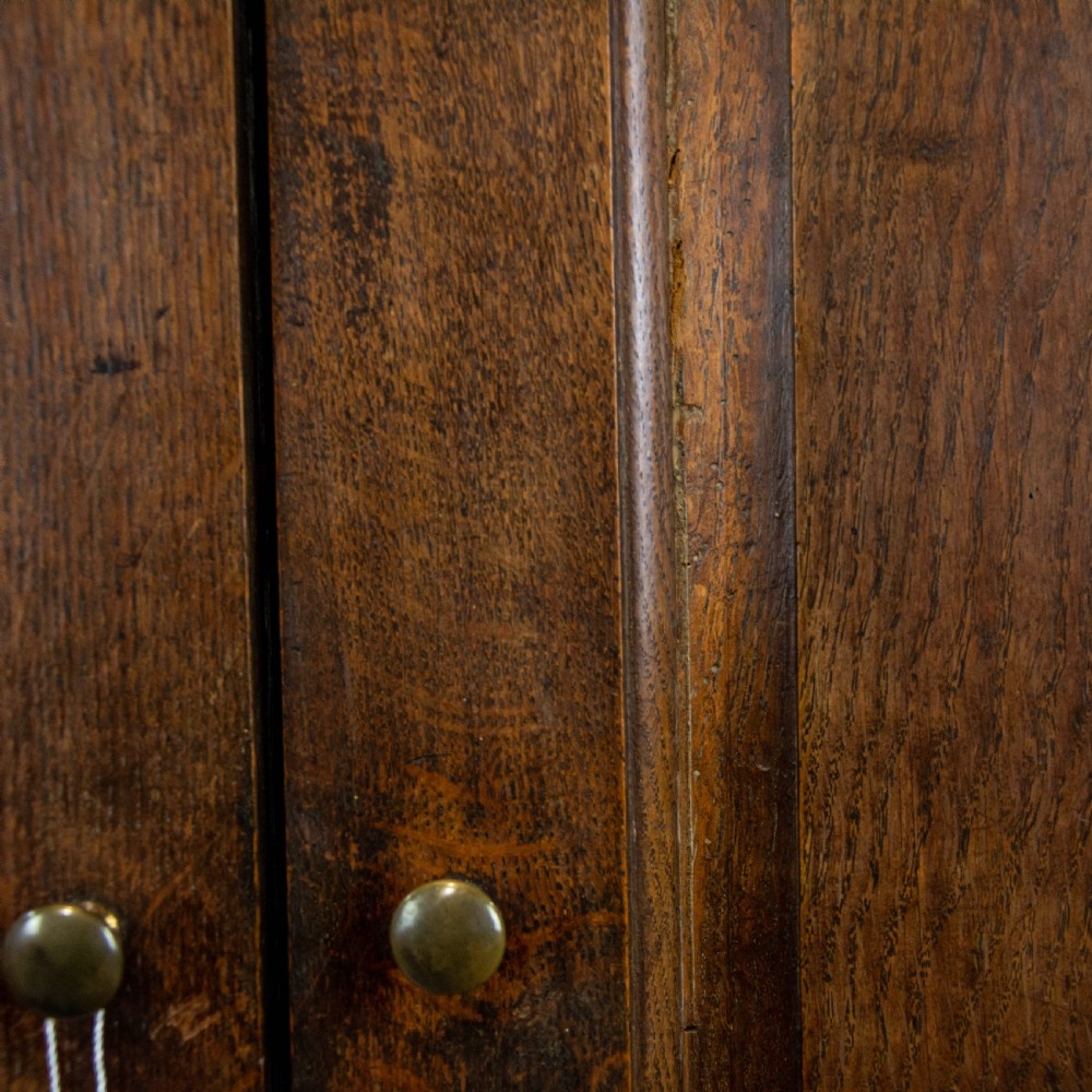18th Century Antique Oak Cupboard View XI