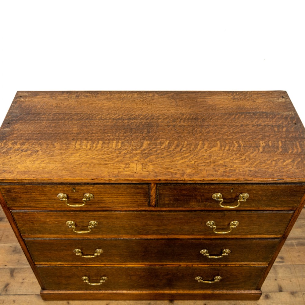 Early 20th Century Oak Chest of Drawers View II