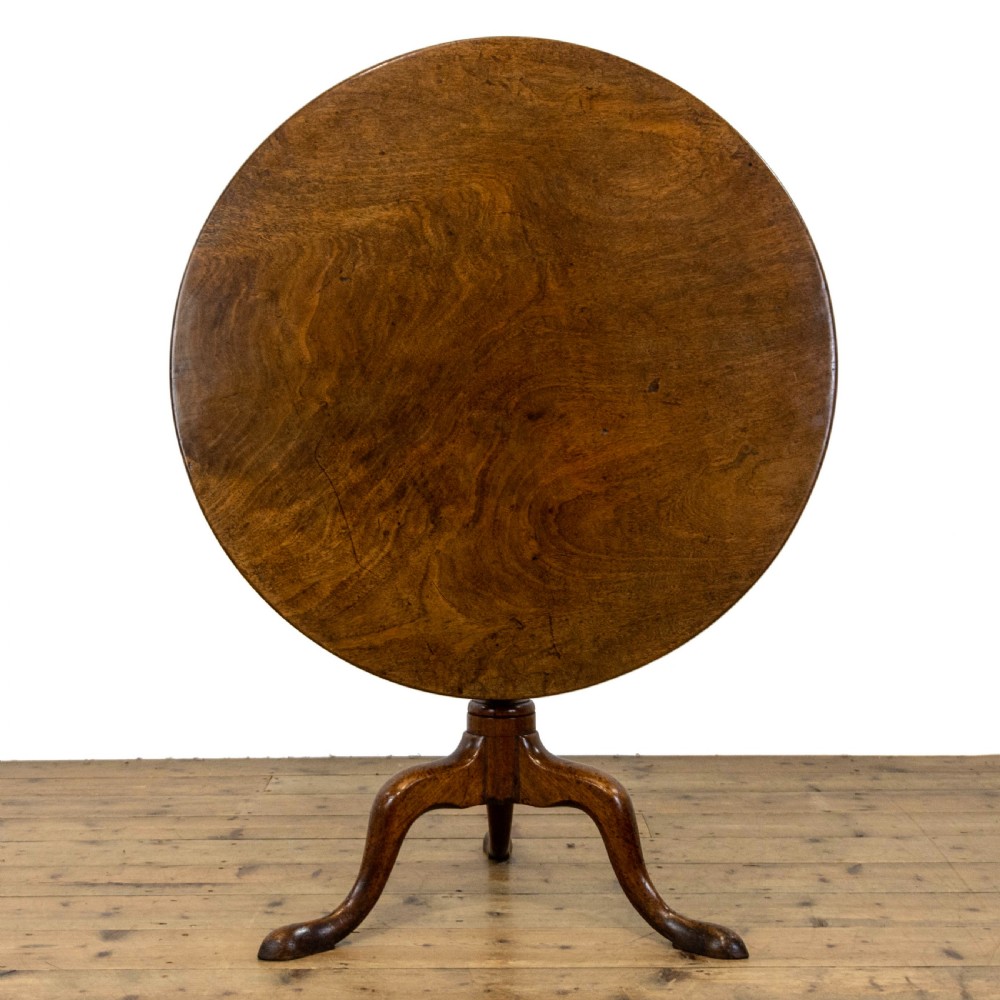 Georgian Mahogany Tilt Top Tripod Table