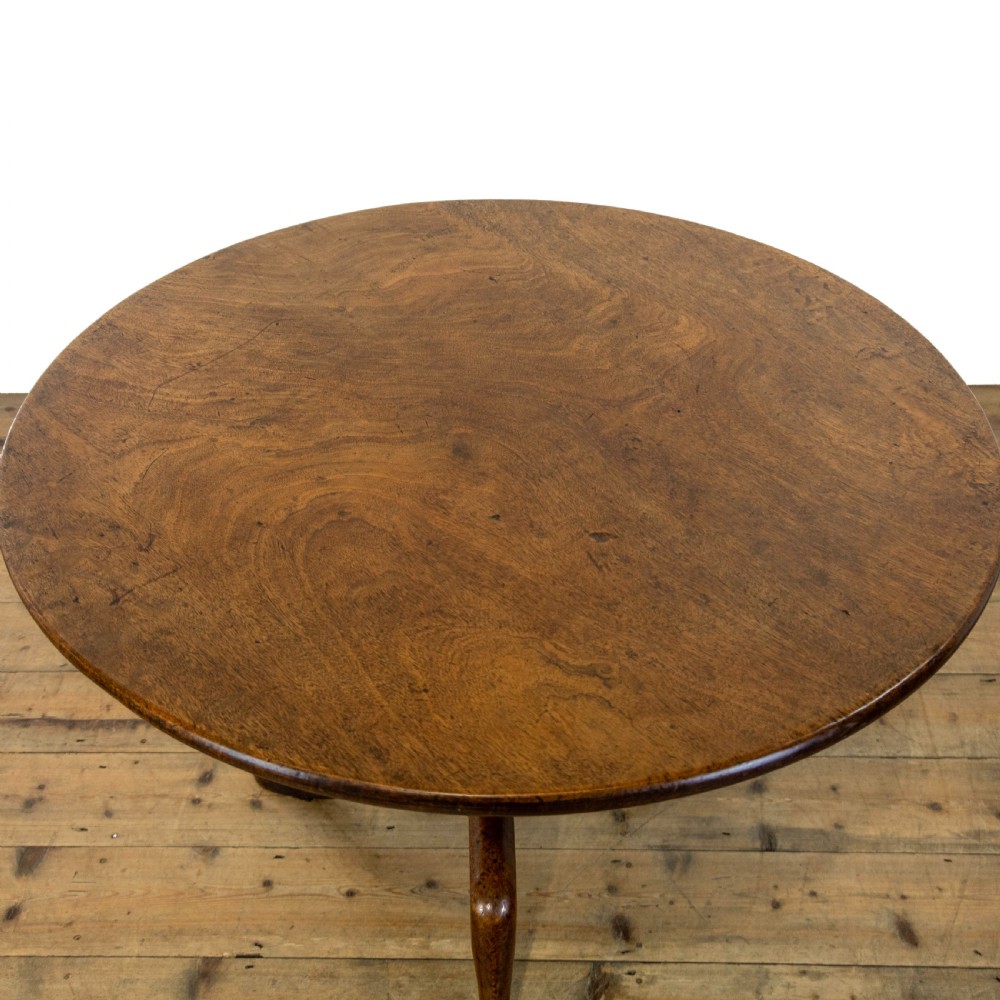 Georgian Mahogany Tilt Top Tripod Table View V