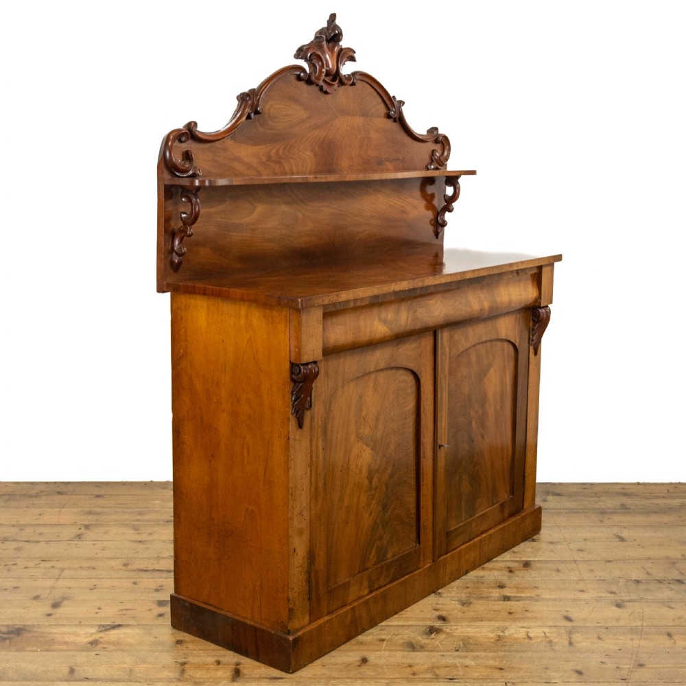 Victorian Mahogany Chiffonier Sideboard View VIII