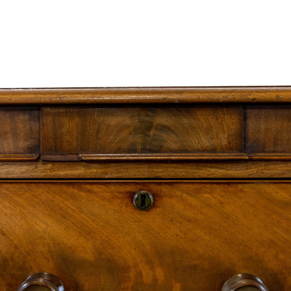 Victorian Scottish Mahogany Chest of Drawers View IV