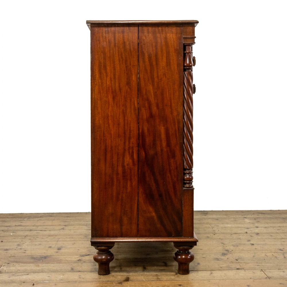 Victorian Scottish Mahogany Chest of Drawers View VII