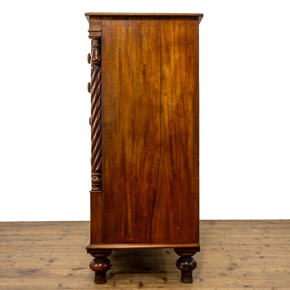 Victorian Scottish Mahogany Chest of Drawers View X