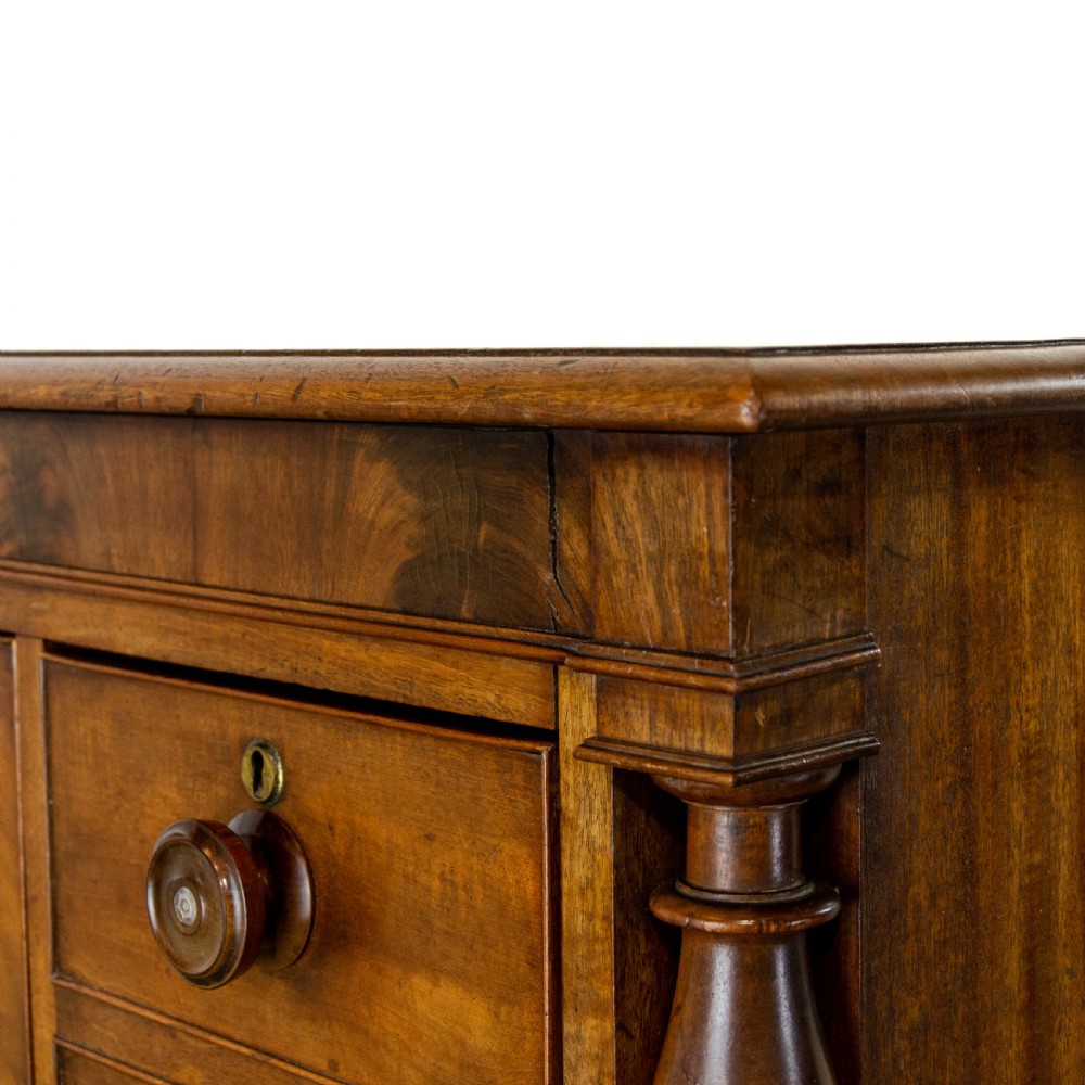 Victorian Scottish Mahogany Chest of Drawers View XI