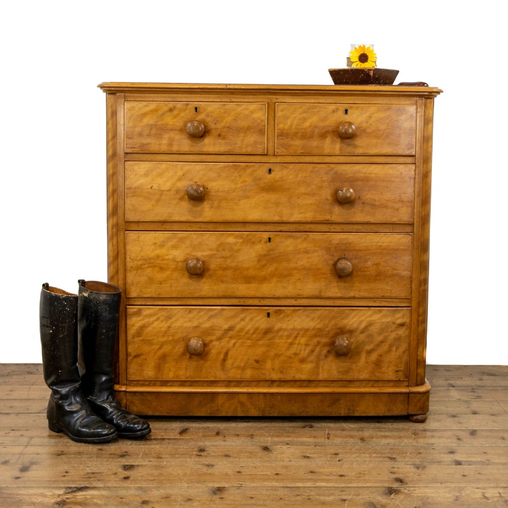 Antique Satinwood Chest of Drawers  View II
